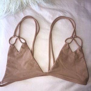Acacia nude bikini top